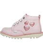 Kickers Bottines Infants Kick Hi Heart Fille Rose