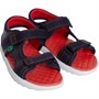 Kickers Boys Kickster Leather Sandals Navy
