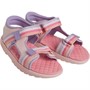 Kickers Girls Kickster Leather Sandals Pink