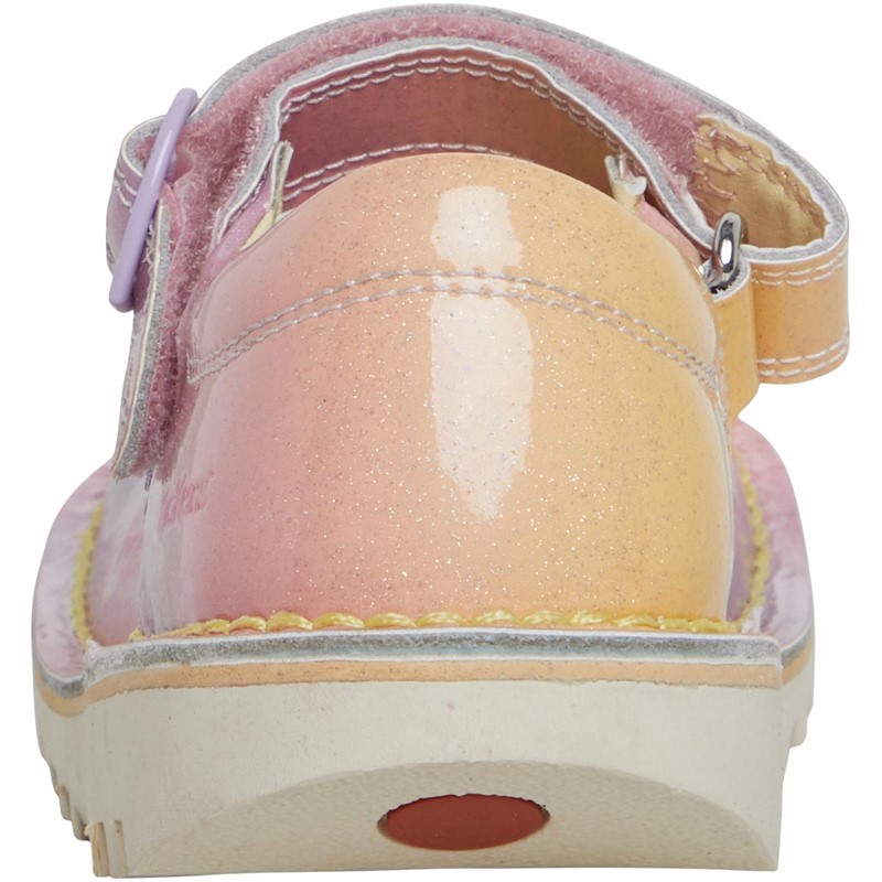 Kickers Girls Kick MJ Sunrise Shoes Pink