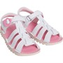Kickers Infant Kick Fleur Sandals White