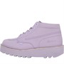 Kickers Womens Kick Hi Stack Leather Boots Lilac