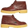 Kickers Mens Daltrey Leather Chukka Boots Rust