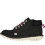 Kickers Girls Kick Hi Winter Nubuck Leather Boots Black