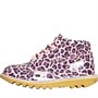 Kickers Girls Kick Hi Leopard Boots Pink