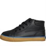 Kickers Boys Tovni Hi Padded Leather Hi Top Trainers Black