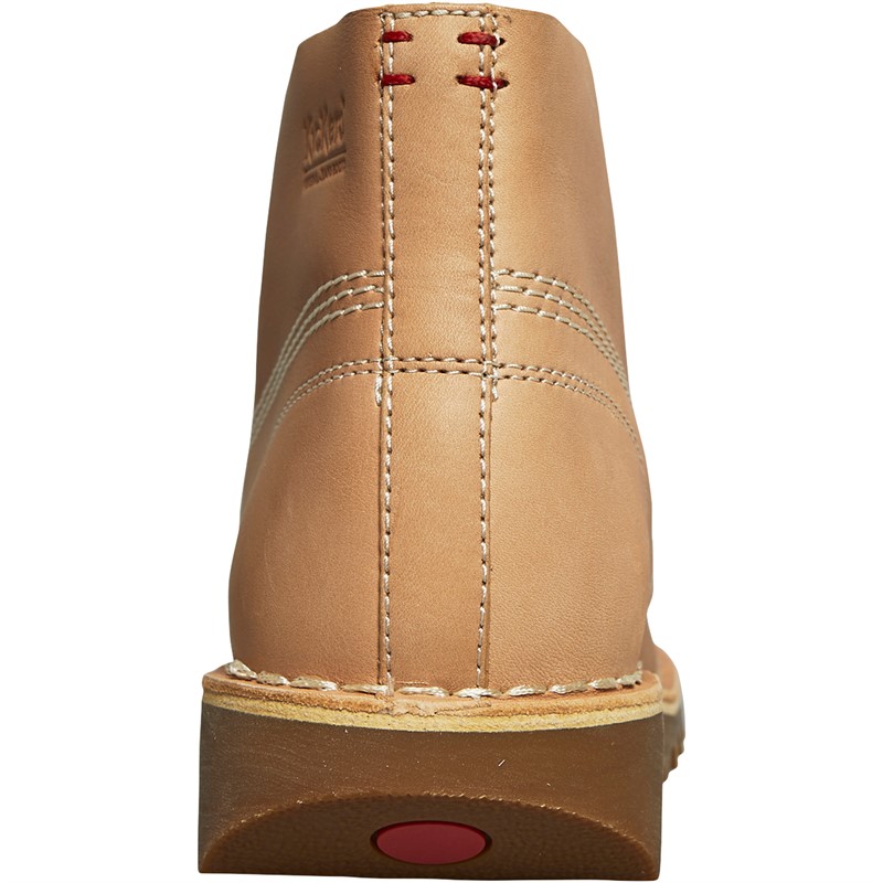 Kickers Mens Kick Hi 50th Leather Boots Tan