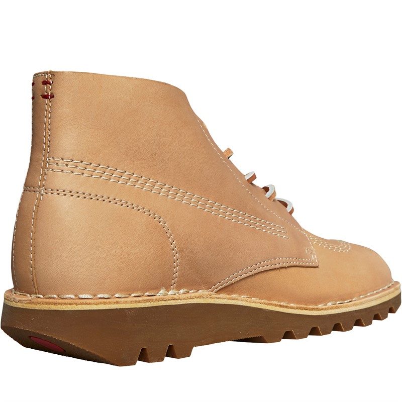 Kickers Mens Kick Hi 50th Leather Boots Tan
