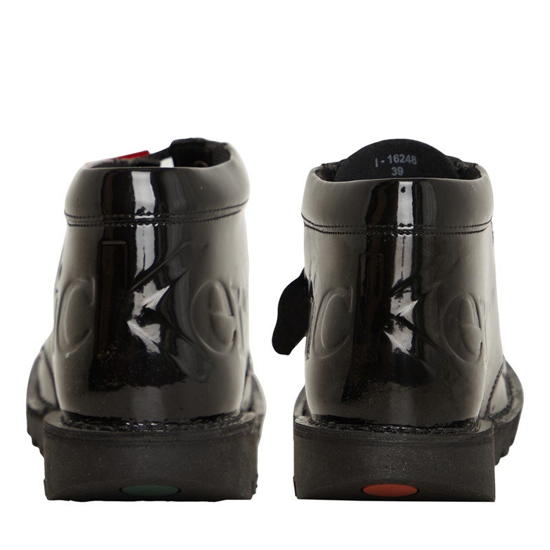 Kickers Junior Girls Kick Hi Luxx Boots Black