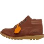 Kickers Boys Kick Hi Padded Boots Tan