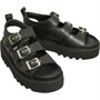 Kickers Womens Knox Lo Buckle Sandals Black