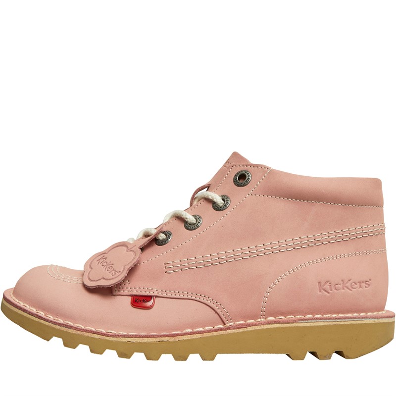 Kickers Junior Girls Kick Hi Boots Pink