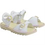 Kickers Infant Girls Kick Flower Sandals White