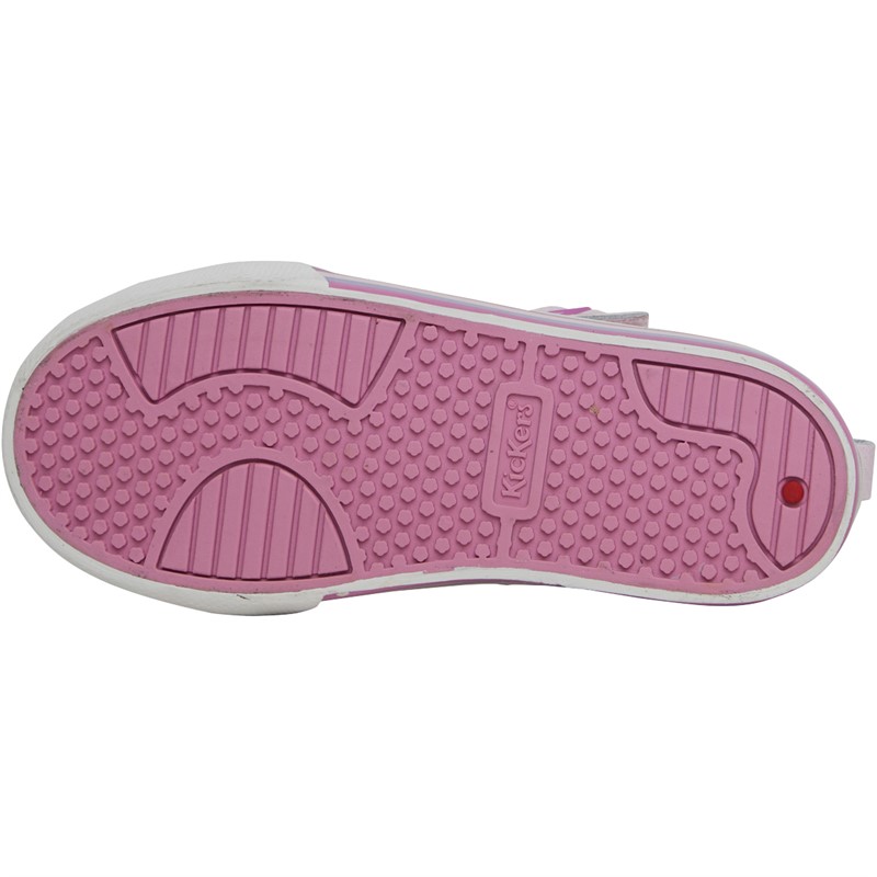 Kickers Infant Girls Tovni Hi Love Boots Pink