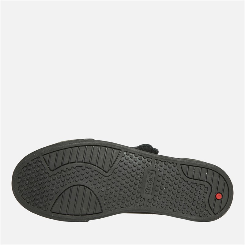 Kickers Womens Tovni Pin Trainers Black