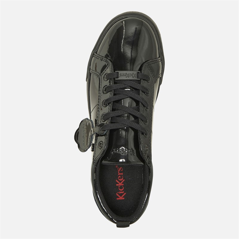 Kickers Womens Tovni Pin Trainers Black