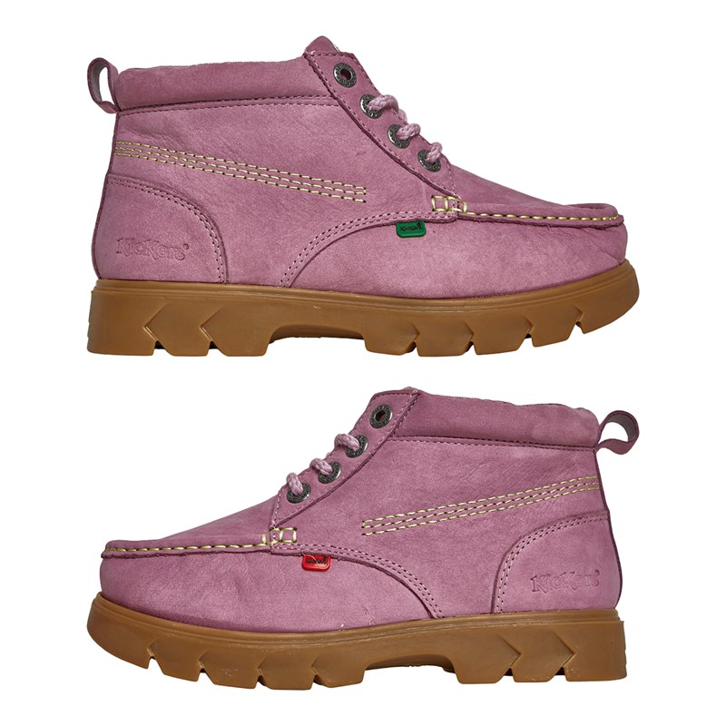 Kickers Womens Lennon Hi Boots Pink