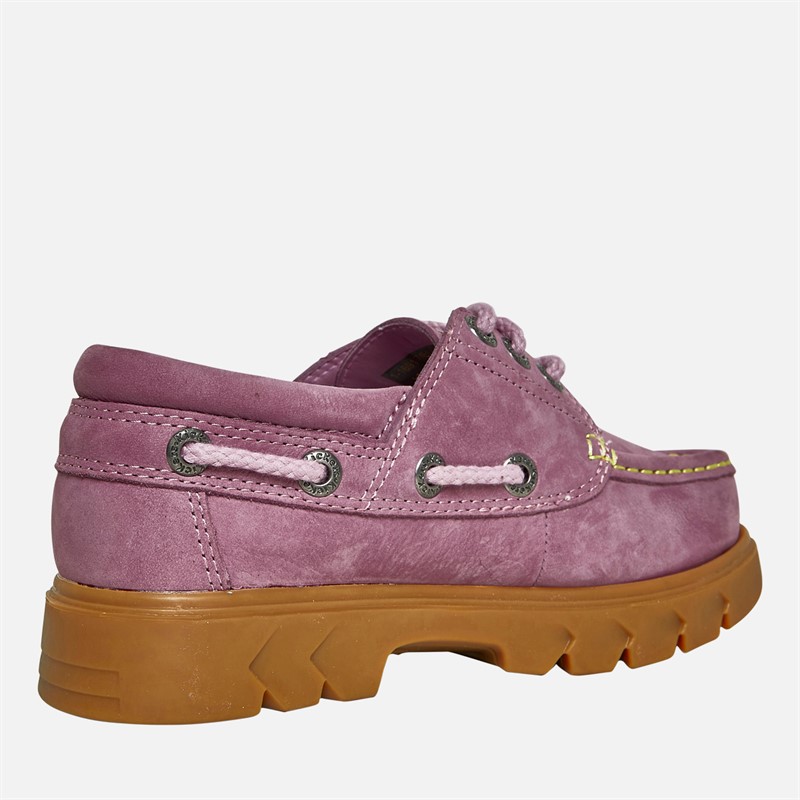 Kickers Lennon Boat Shoes Pink