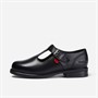 Kickers Junior Girls Lach T-Bar Shoes Black