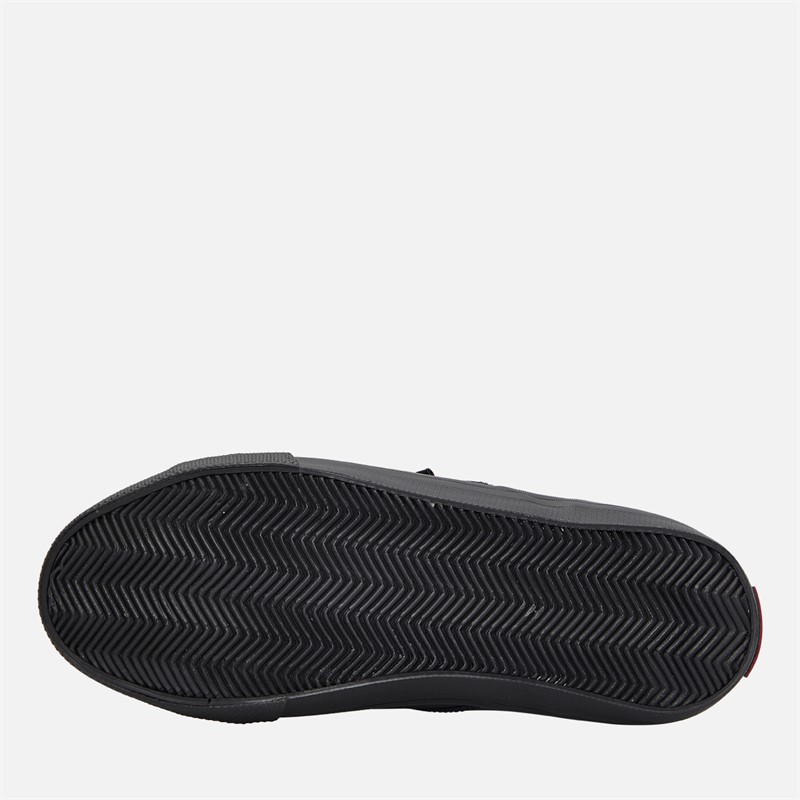 Kickers Boys Kody Twin Strap Pumps Black