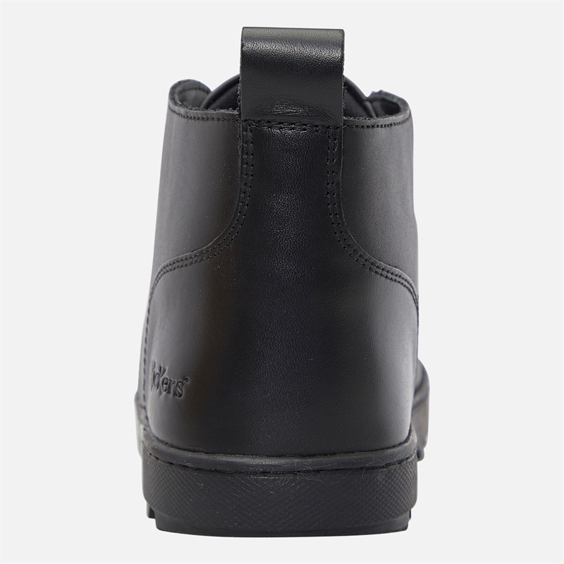 Kickers Junior Boys Disley Boots Black