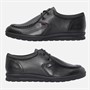 Kickers Mens Troiko Tek Leather Shoes Black