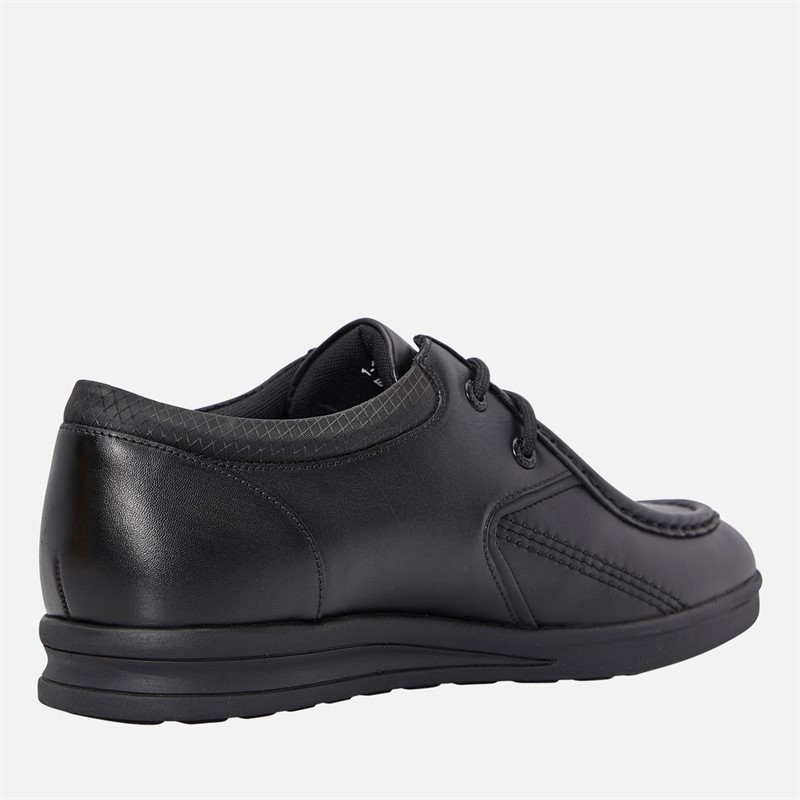 Kickers Mens Troiko Tek Leather Shoes Black