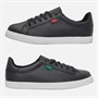 Kickers Mens Tovni Track Leather Trainers Black