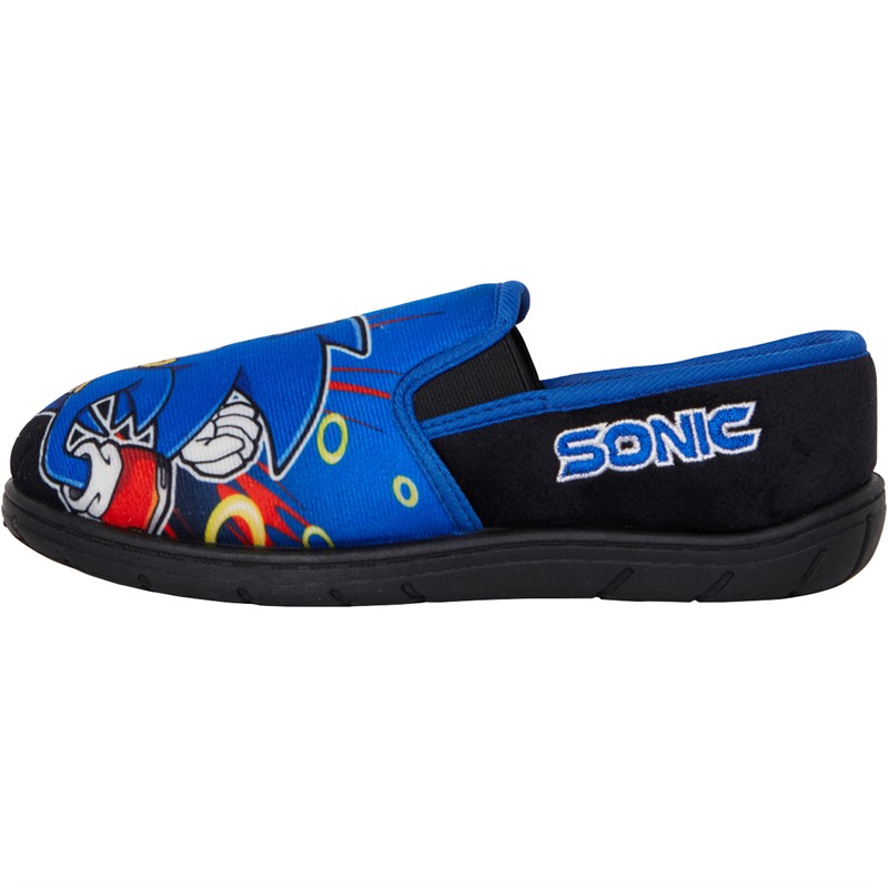 Sonic Drenge Jackson Slippers Blå