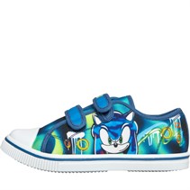 Sonic Boys Twin Velcro Canvas Pumps Multi