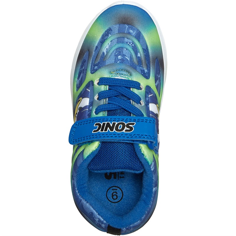 Sonic Boys Speed Emboss Trainers Multi