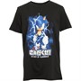 Sonic T-Shirts Glow In The Dark Garçon Noir