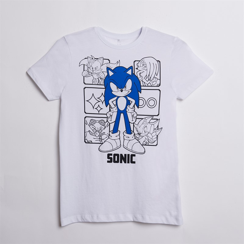 Sonic Boys Maaron Five Pack Short Sleeve T-Shirts Grey Melange/Black/Surf The Web/Dark Sapphire/Bright White