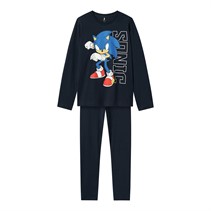 Sonic Jongens Pyjama Set Donker Saffier