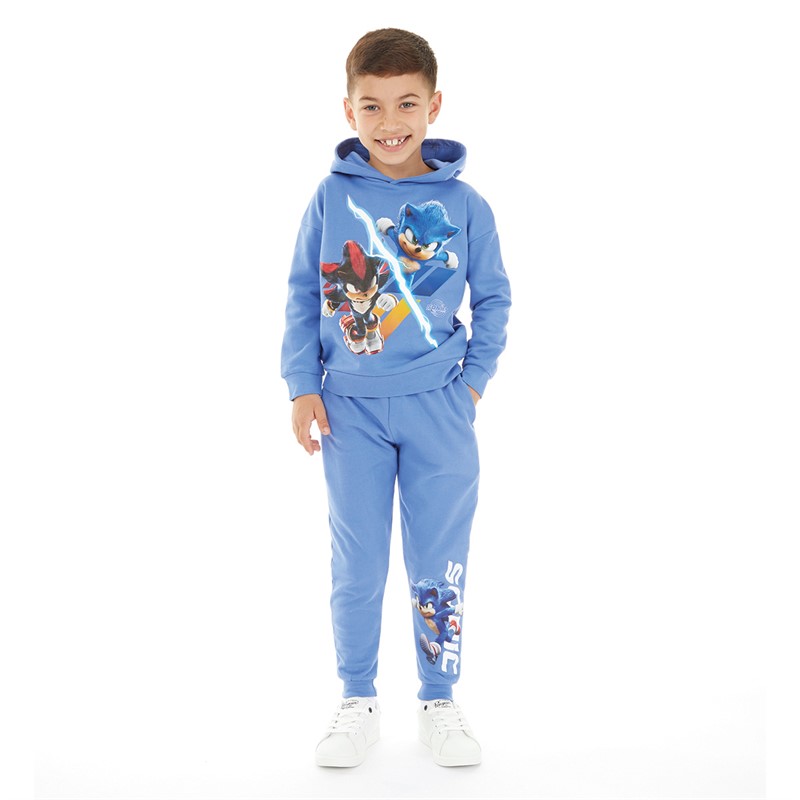 Sonic Boys Tracksuit Blue