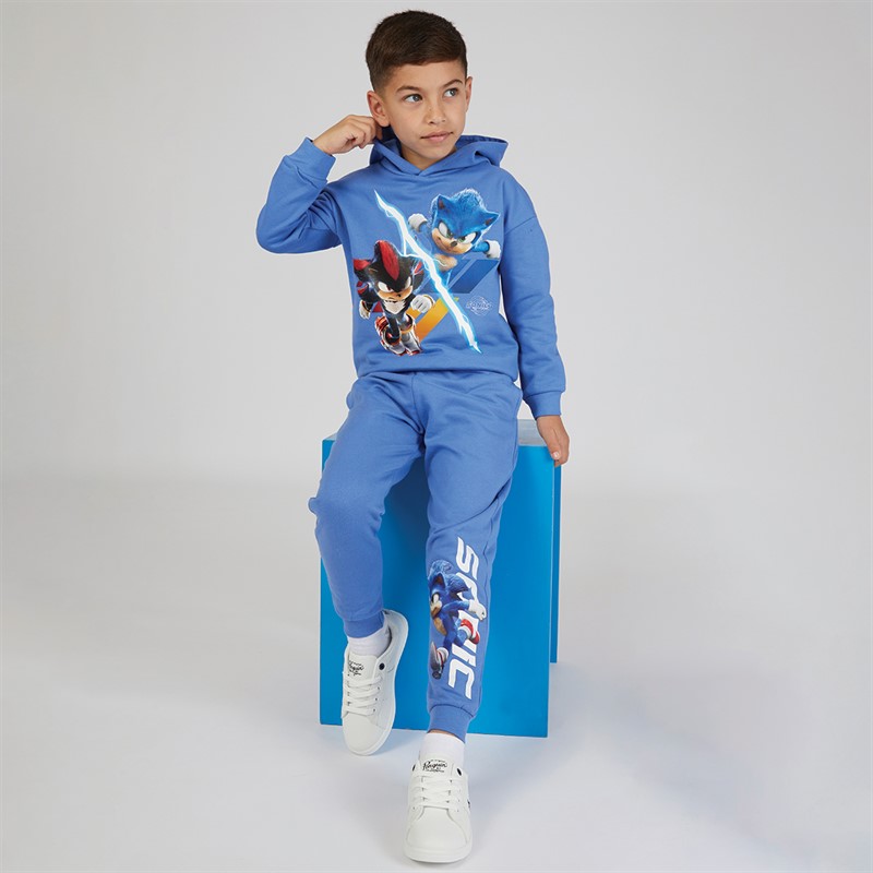 Sonic Boys Tracksuit Blue