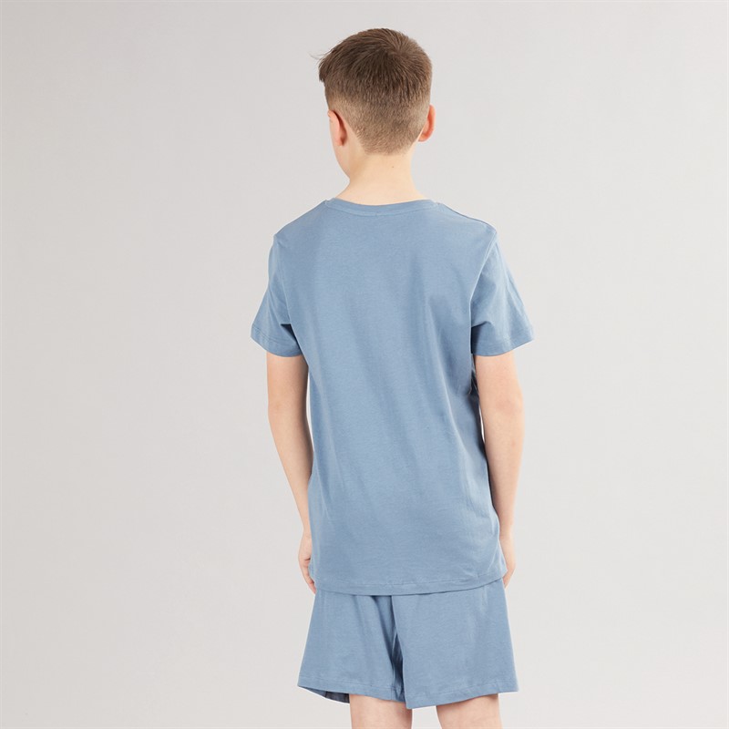 Sonic Junge Kaj T-Shirt Und Shorts Set Blau Mirage