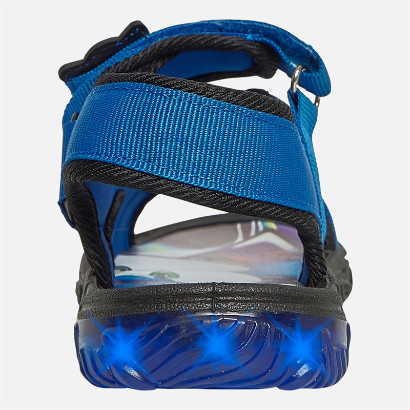 Sonic Boys Light Up Sports Sandals Blue