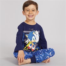 Sonic Boys Pyjama Set Blue