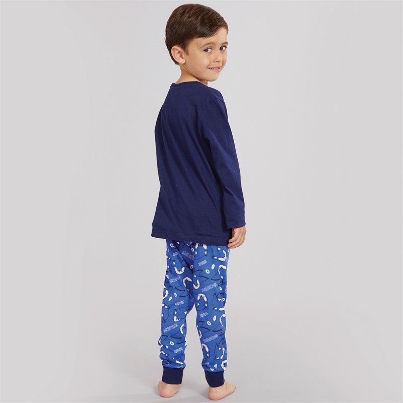 Sonic Boys Pyjama Set Blue