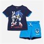 Sonic Boys T-Shirt And Shorts Co-Ord Navy