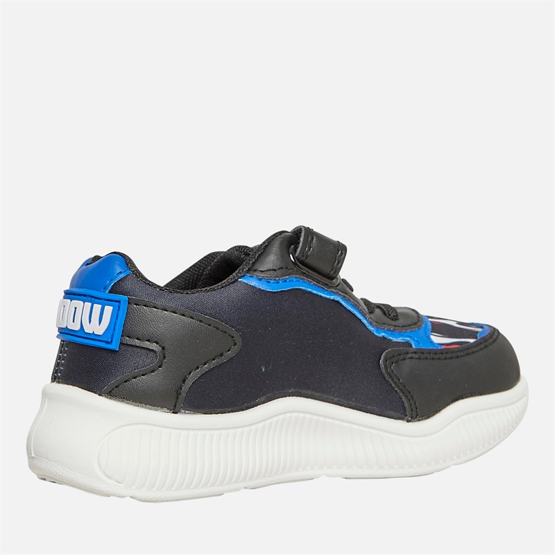 Sonic Boys Sonic And Shadow Grad Lights Trainers Black/Blue
