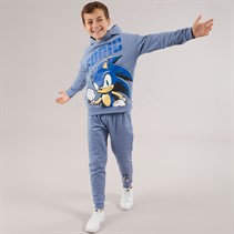 Sonic Boys Hoodie And Joggers Tracksuit Blue