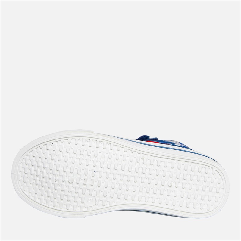 Sonic Infant Boys Sonic And Shadow Hi Top Trainers Black/Blue/Multi