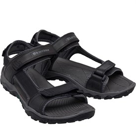 Karrimor Heren Melbourne Leren Sport Sandalen Zwart karrimor kopen in de aanbieding