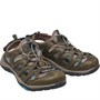 Karrimor Womens Auckland Closed Toe Leather Sandals Brown