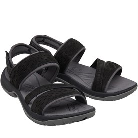 Karrimor Dames Bayo Suede Sport Sandalen Zwart karrimor kopen in de aanbieding