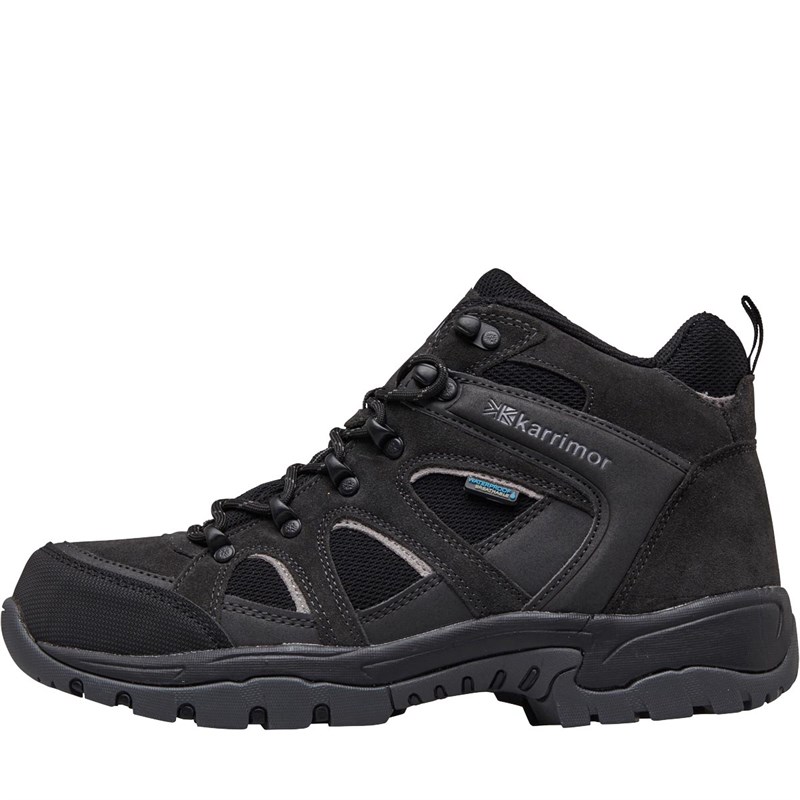 Chaussures De Randonnée Karrimor Bodmin Mid 5 Ladies - Imperméables Weathertite - Cuir Pleine Fleur