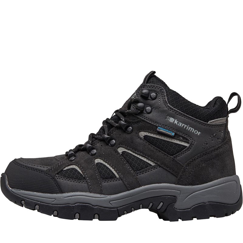 Buy Karrimor Womens Bodmin 5 Weathertite Hiking Boots Black Cool Grey