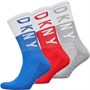 DKNY Chaussettes de Foot Lenox Homme Blanc